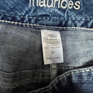 Maurice's jeans.  Size 20.  Never worn.